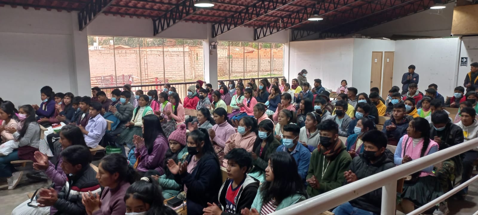 Encuentro de jóvenes en el Distrito Sur Andino Inca