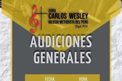Nueva Convocatoria Para Integrar El Coro Carlos Wesley
