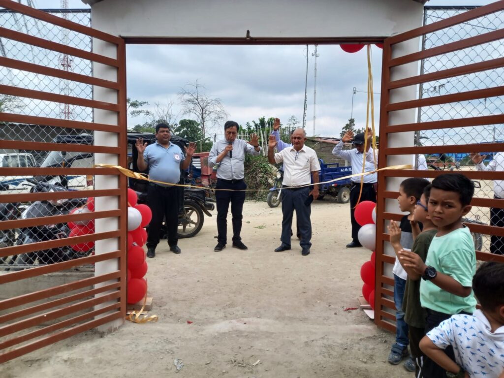 Nuevo cerco para la iglesia ubicada en la frontera norte del Perú