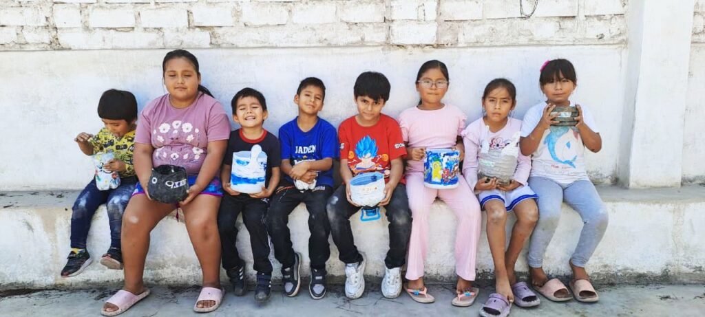 Niños y niñas de las Escuelas Dominicales realizan acciones de cuidado de la casa tierra