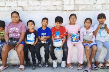 Niños y niñas de las Escuelas Dominicales realizan acciones de cuidado de la casa tierra